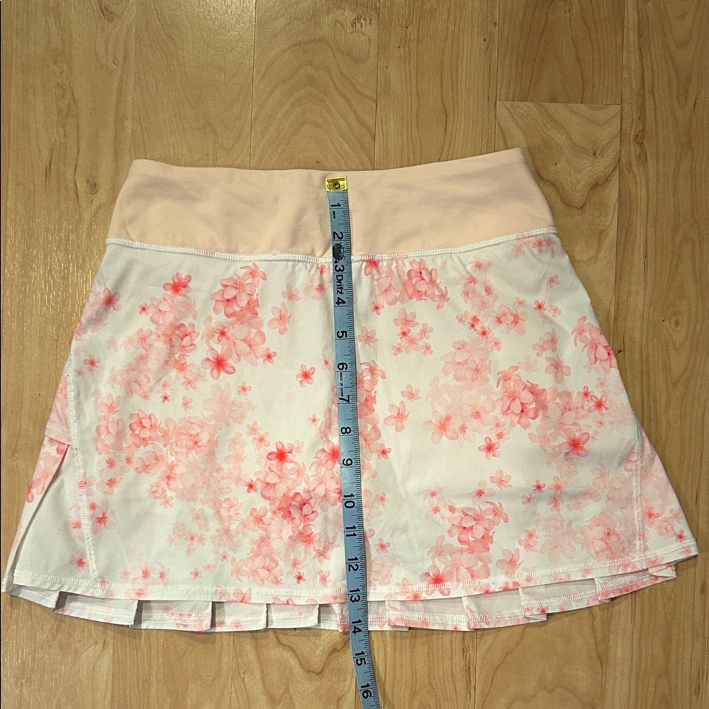 Women’s Pink Floral Lululemon Lightweight Tennis/Golf Skirt - Size 2 - Picture 5 of 5